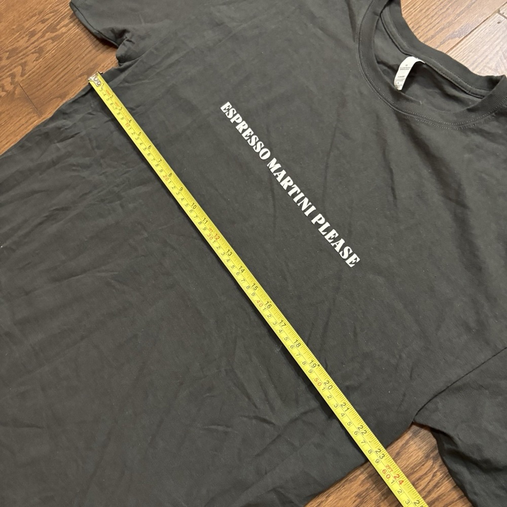 Espresso Martini Please T-shirt Funny Party Drinking Comedy Humor Tee Grey - XL - Picture 7 of 7